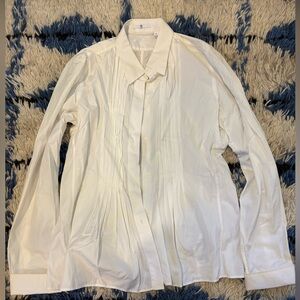 Uniqlo Button Down with Pleats